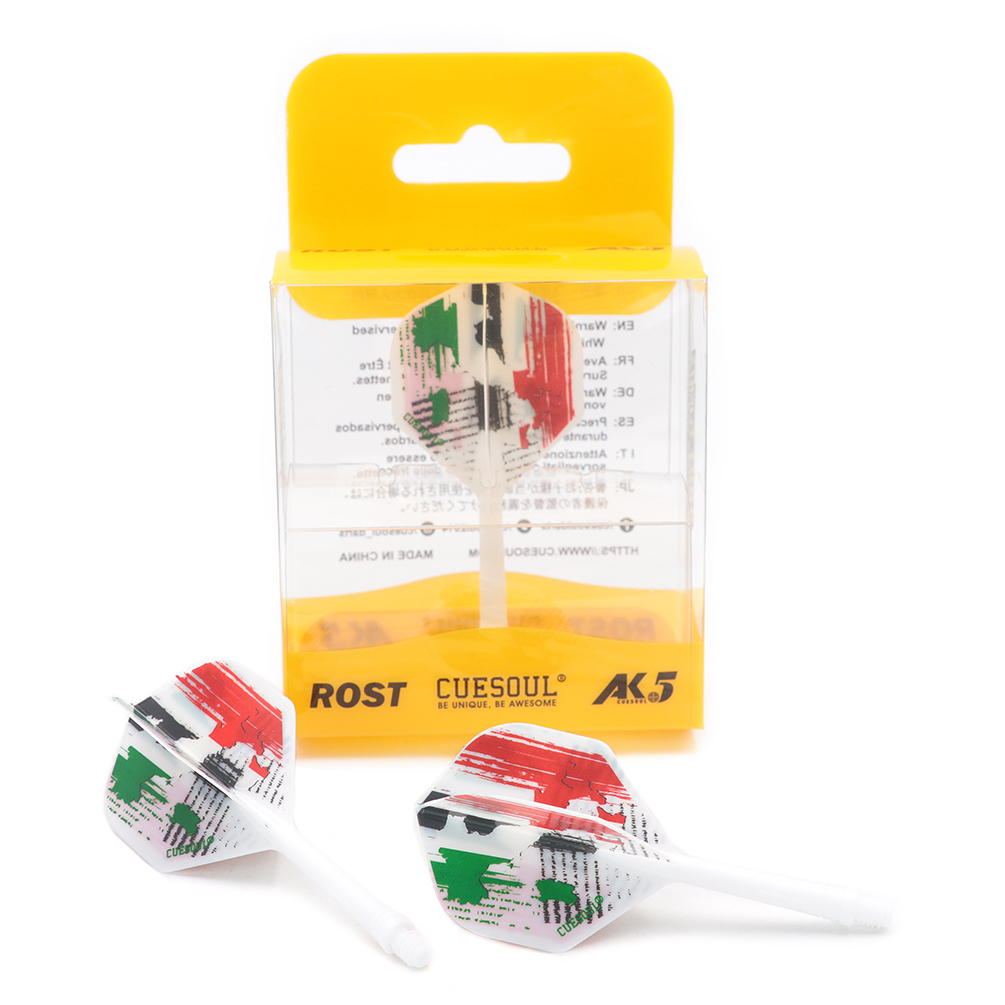 Flight/shaft Cuesoul Rost AK5 Shape Fancy P Medium - 5702 Flight/shaft Cuesoul Rost AK5 Shape Fancy P Medium - 5702